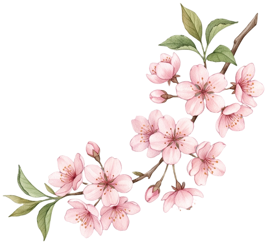 غصن زهر الكرز